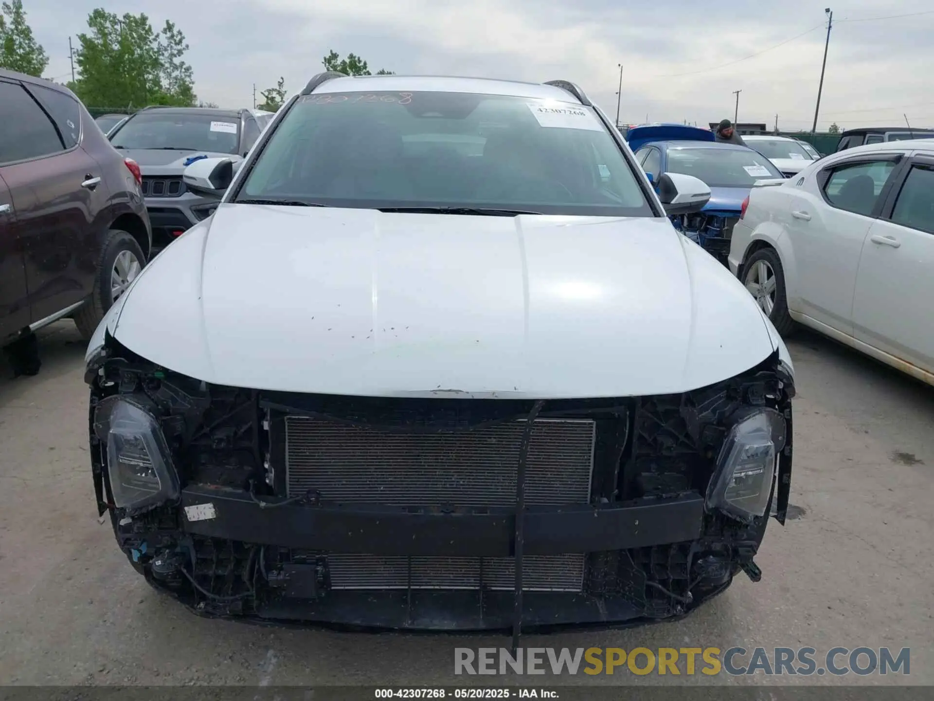 13 fotografías del automóvil dañado 5NMJCCAE7NH152033 HYUNDAI TUCSON 2022
