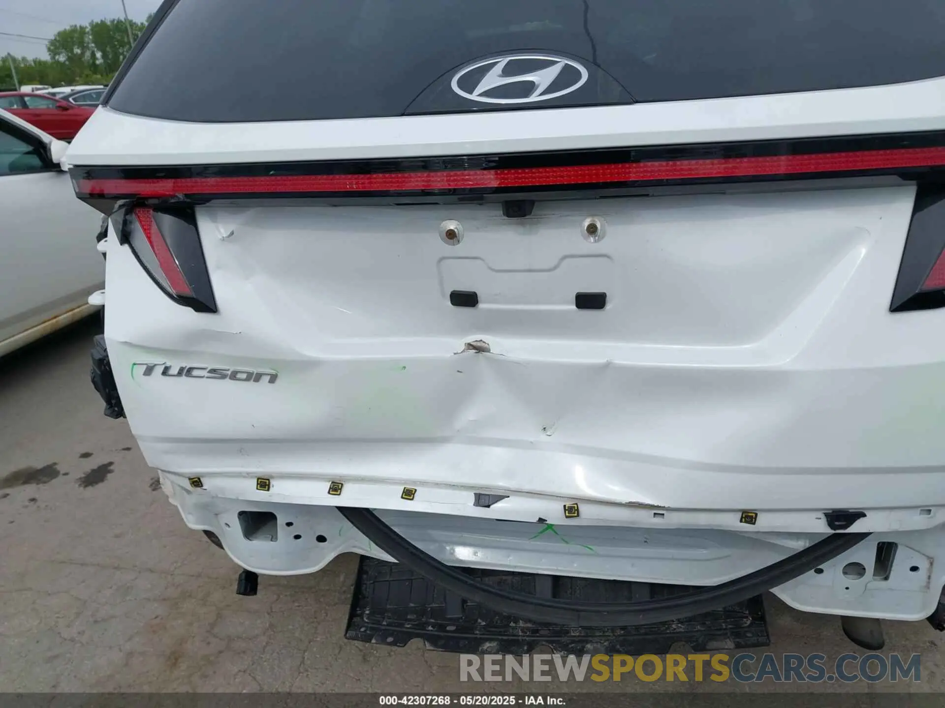 18 fotografías del automóvil dañado 5NMJCCAE7NH152033 HYUNDAI TUCSON 2022