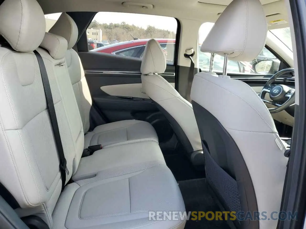 11 fotografías del automóvil dañado 5NMJCCAE8NH064897 HYUNDAI TUCSON 2022