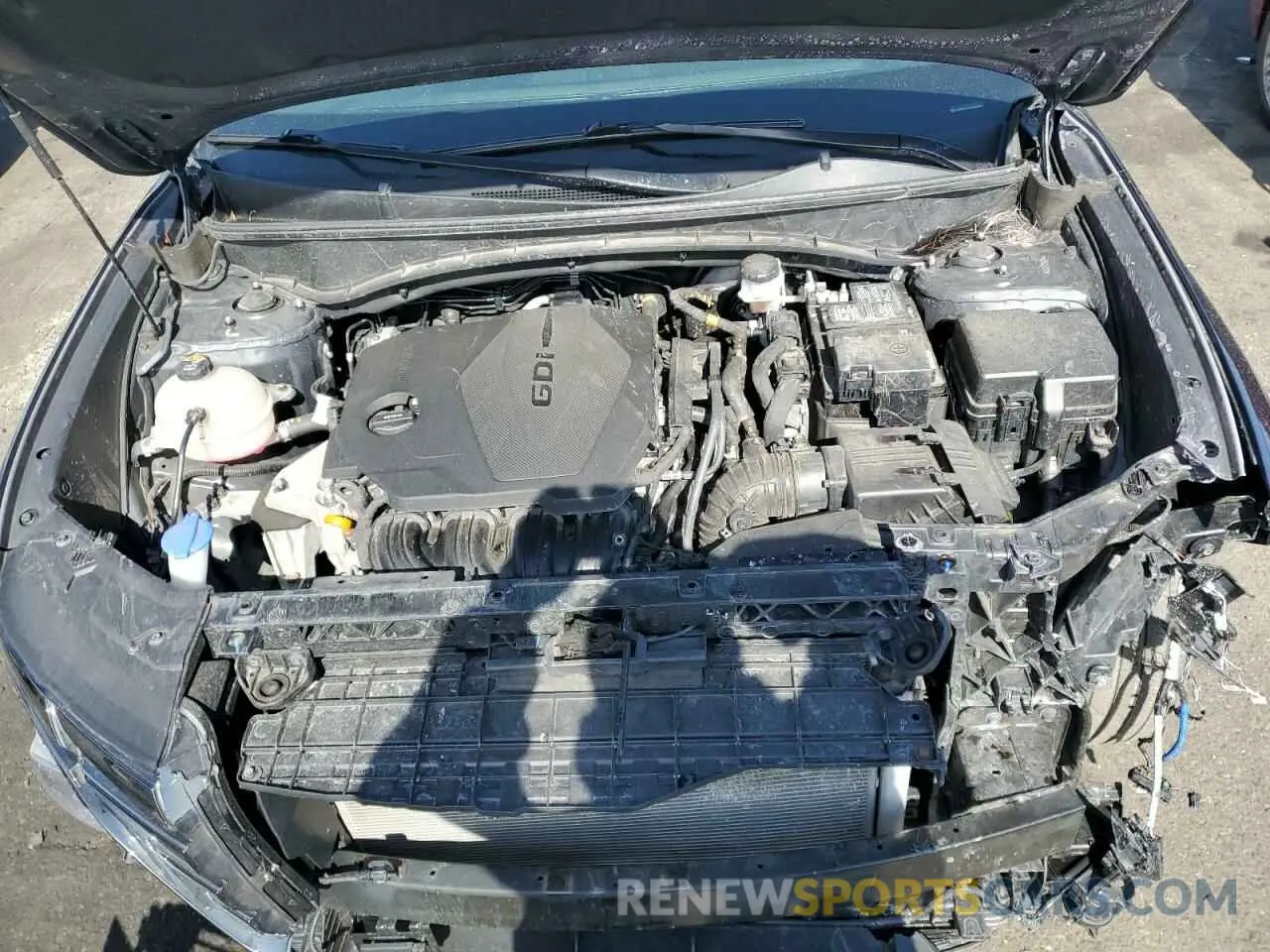 12 fotografías del automóvil dañado 5NMJCCAE8NH064897 HYUNDAI TUCSON 2022