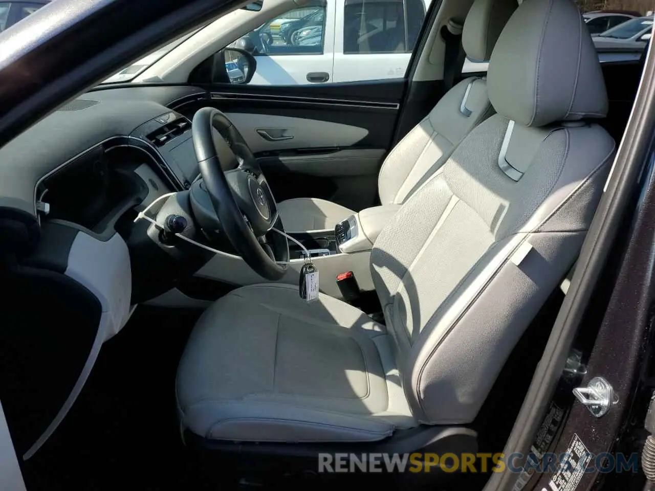 7 fotografías del automóvil dañado 5NMJCCAE8NH064897 HYUNDAI TUCSON 2022