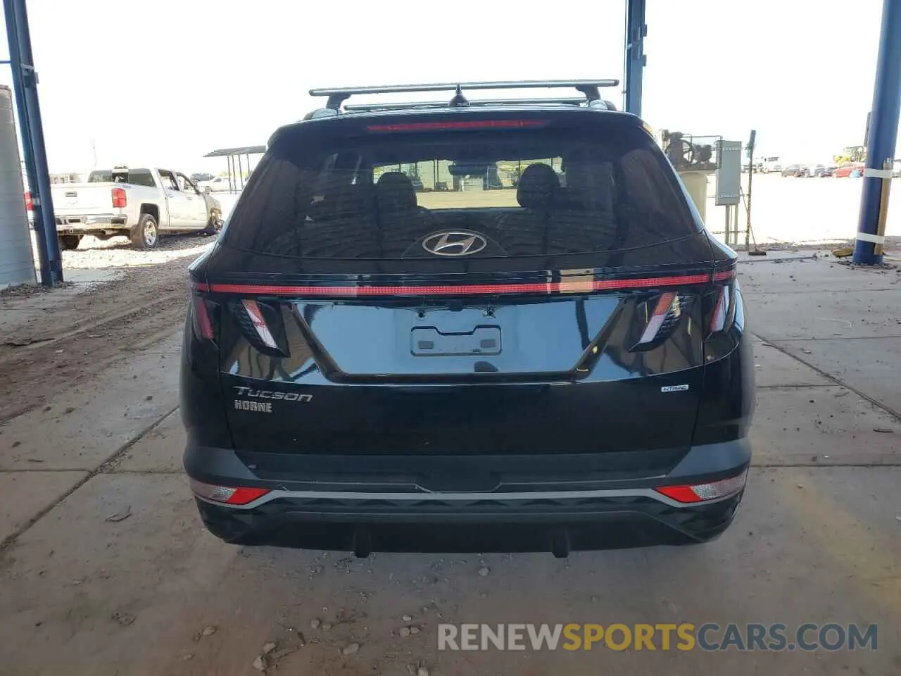6 fotografías del automóvil dañado 5NMJCCAE8NH126279 HYUNDAI TUCSON 2022