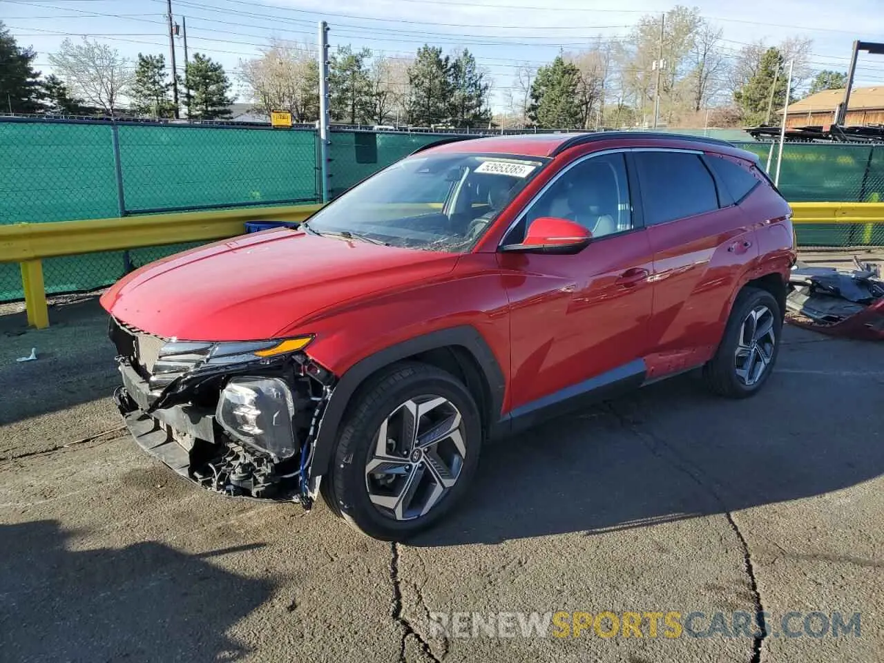 1 fotografías del automóvil dañado 5NMJCCAE9NH154690 HYUNDAI TUCSON 2022