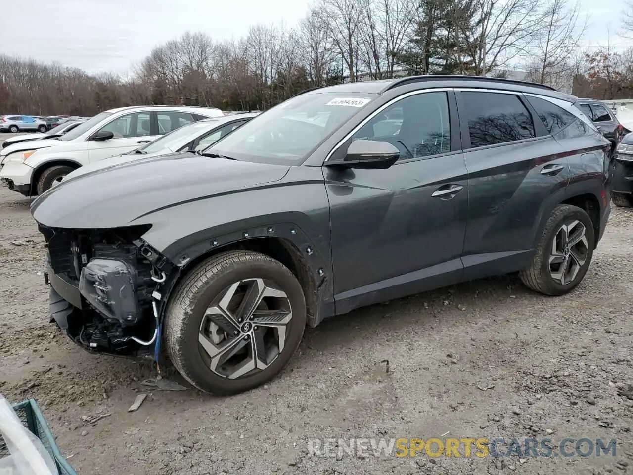 1 fotografías del automóvil dañado 5NMJCCAEXNH094466 HYUNDAI TUCSON 2022