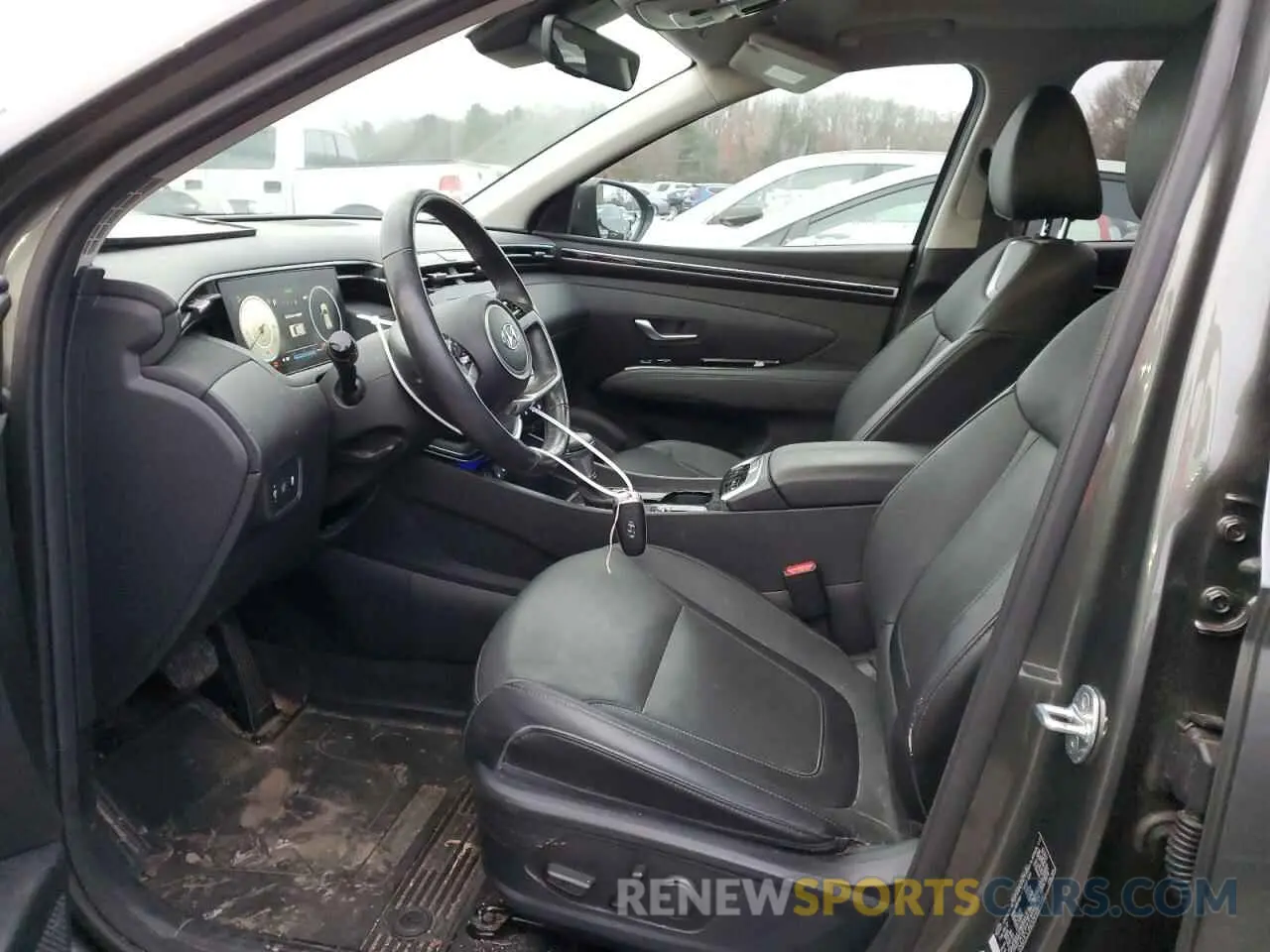 7 fotografías del automóvil dañado 5NMJCCAEXNH094466 HYUNDAI TUCSON 2022