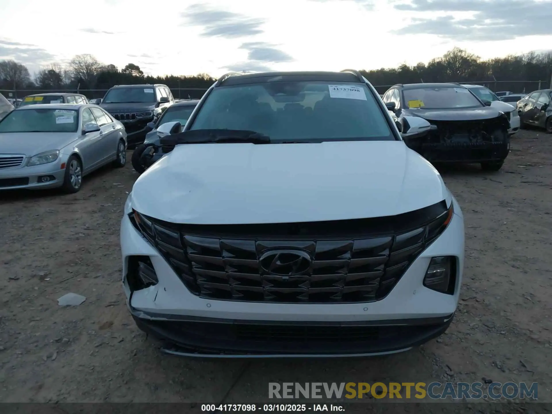 12 fotografías del automóvil dañado 5NMJE3AE1NH133360 HYUNDAI TUCSON 2022