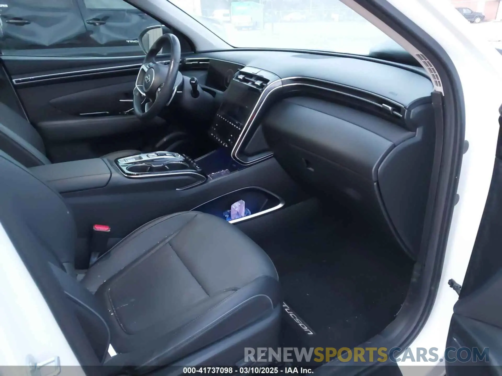 5 fotografías del automóvil dañado 5NMJE3AE1NH133360 HYUNDAI TUCSON 2022