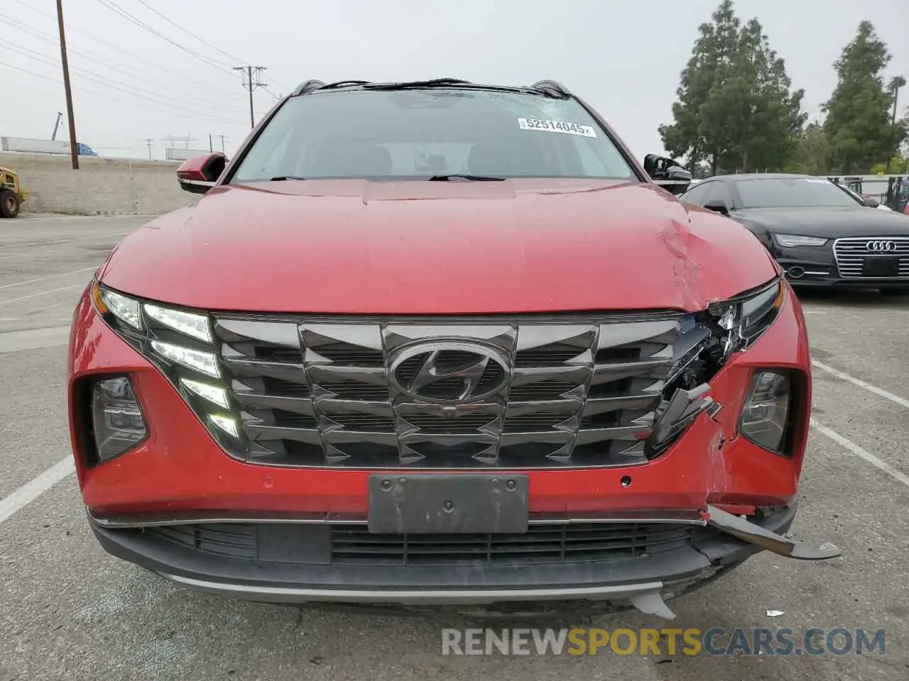 5 fotografías del automóvil dañado 5NMJE3AE2NH023241 HYUNDAI TUCSON 2022