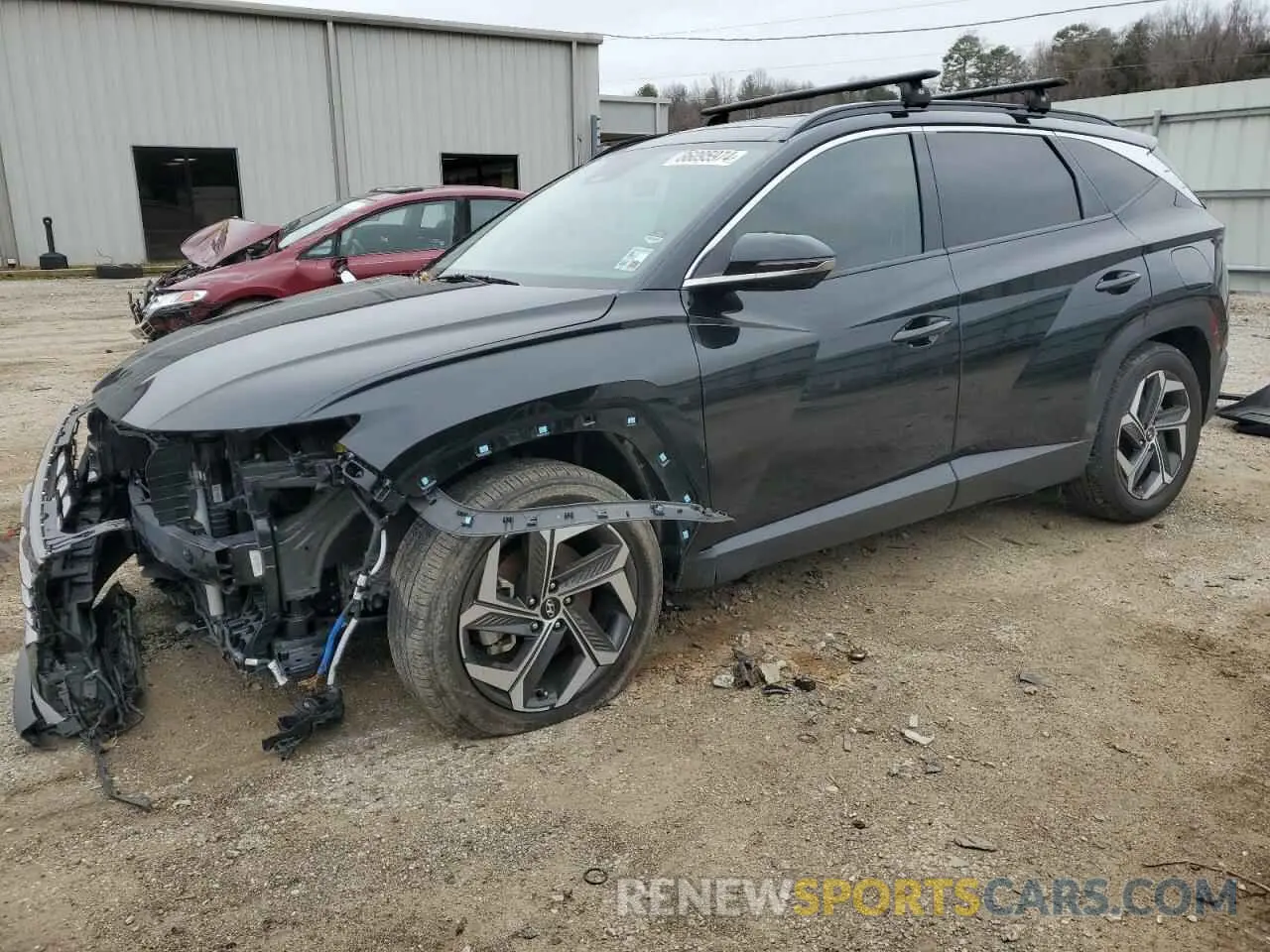 1 fotografías del automóvil dañado 5NMJE3AE3NH114843 HYUNDAI TUCSON 2022