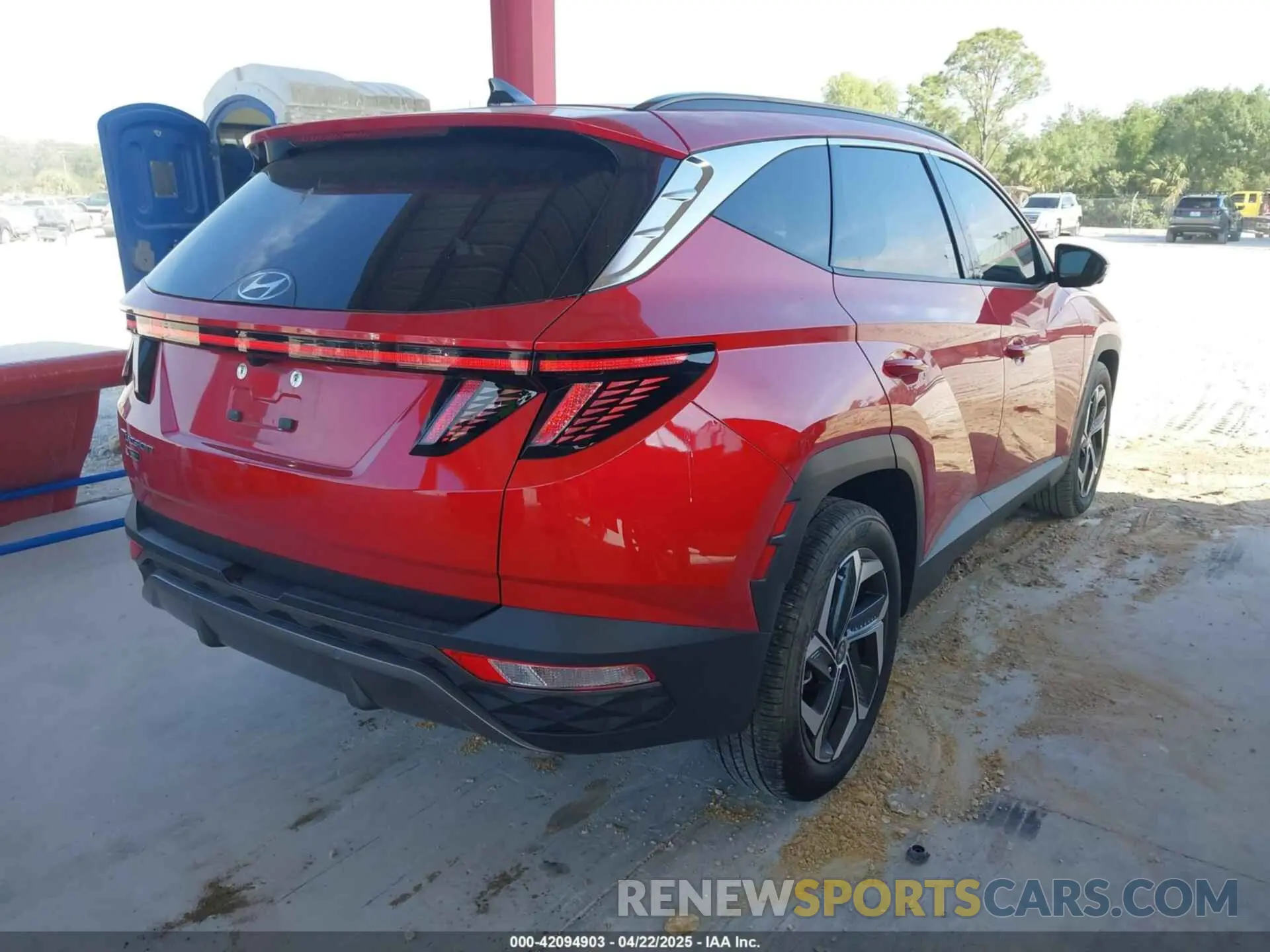 4 fotografías del automóvil dañado 5NMJE3AE3NH142738 HYUNDAI TUCSON 2022