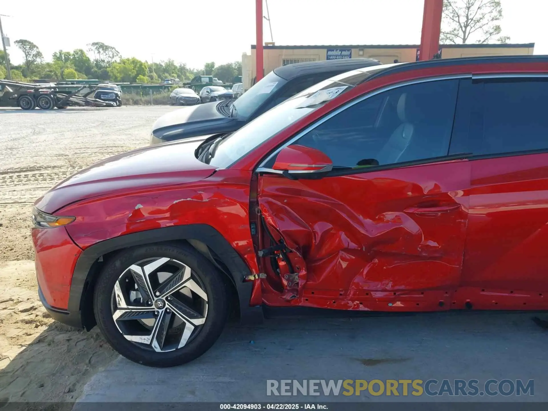 6 fotografías del automóvil dañado 5NMJE3AE3NH142738 HYUNDAI TUCSON 2022