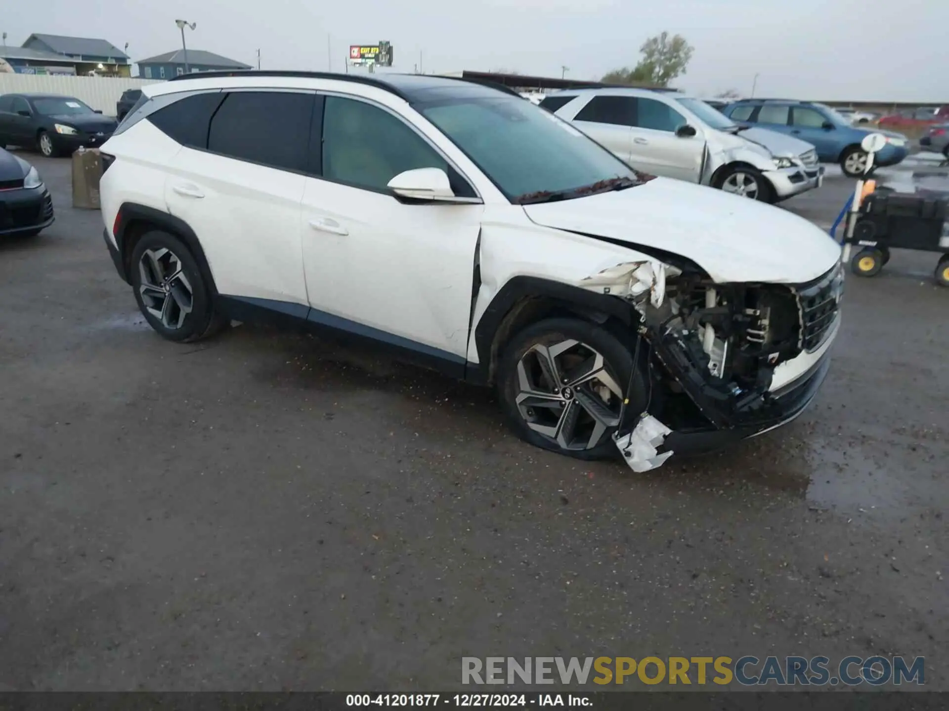 1 fotografías del automóvil dañado 5NMJE3AE4NH025217 HYUNDAI TUCSON 2022