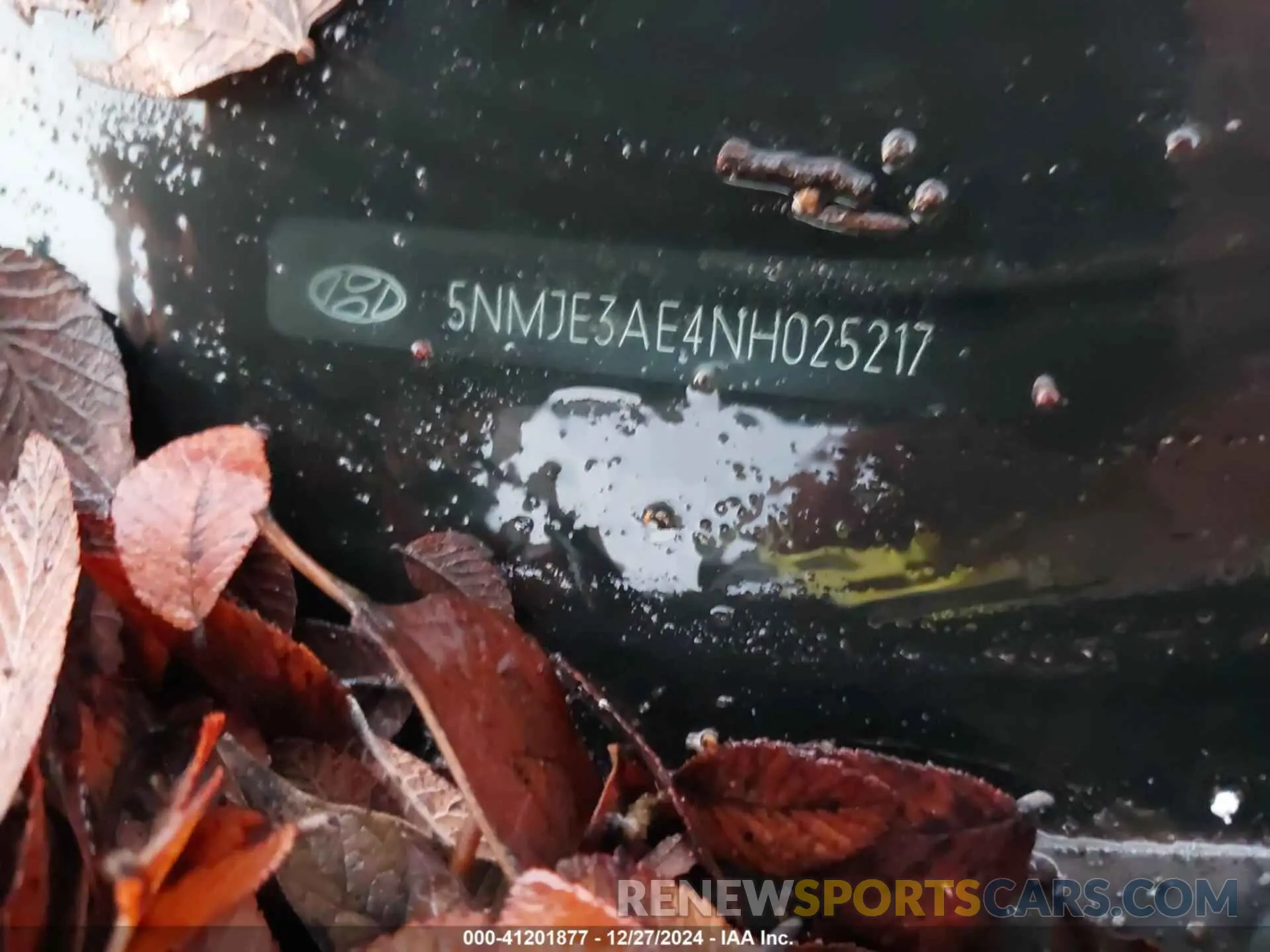9 fotografías del automóvil dañado 5NMJE3AE4NH025217 HYUNDAI TUCSON 2022