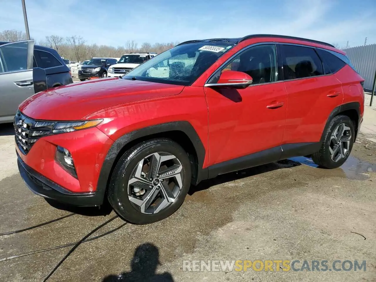 1 fotografías del automóvil dañado 5NMJE3AE5NH084308 HYUNDAI TUCSON 2022