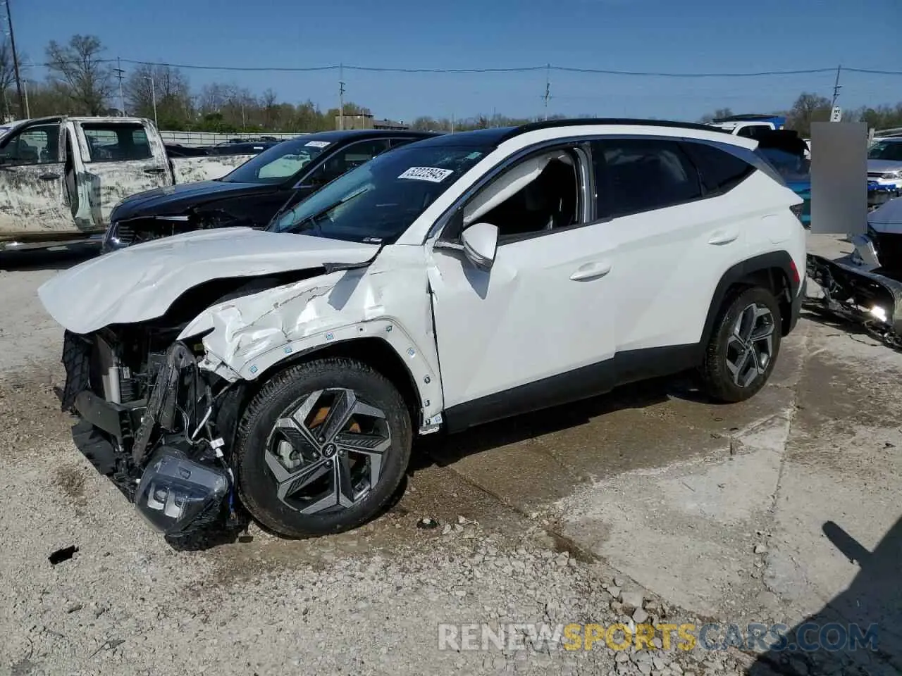 1 fotografías del automóvil dañado 5NMJE3AE5NH110308 HYUNDAI TUCSON 2022