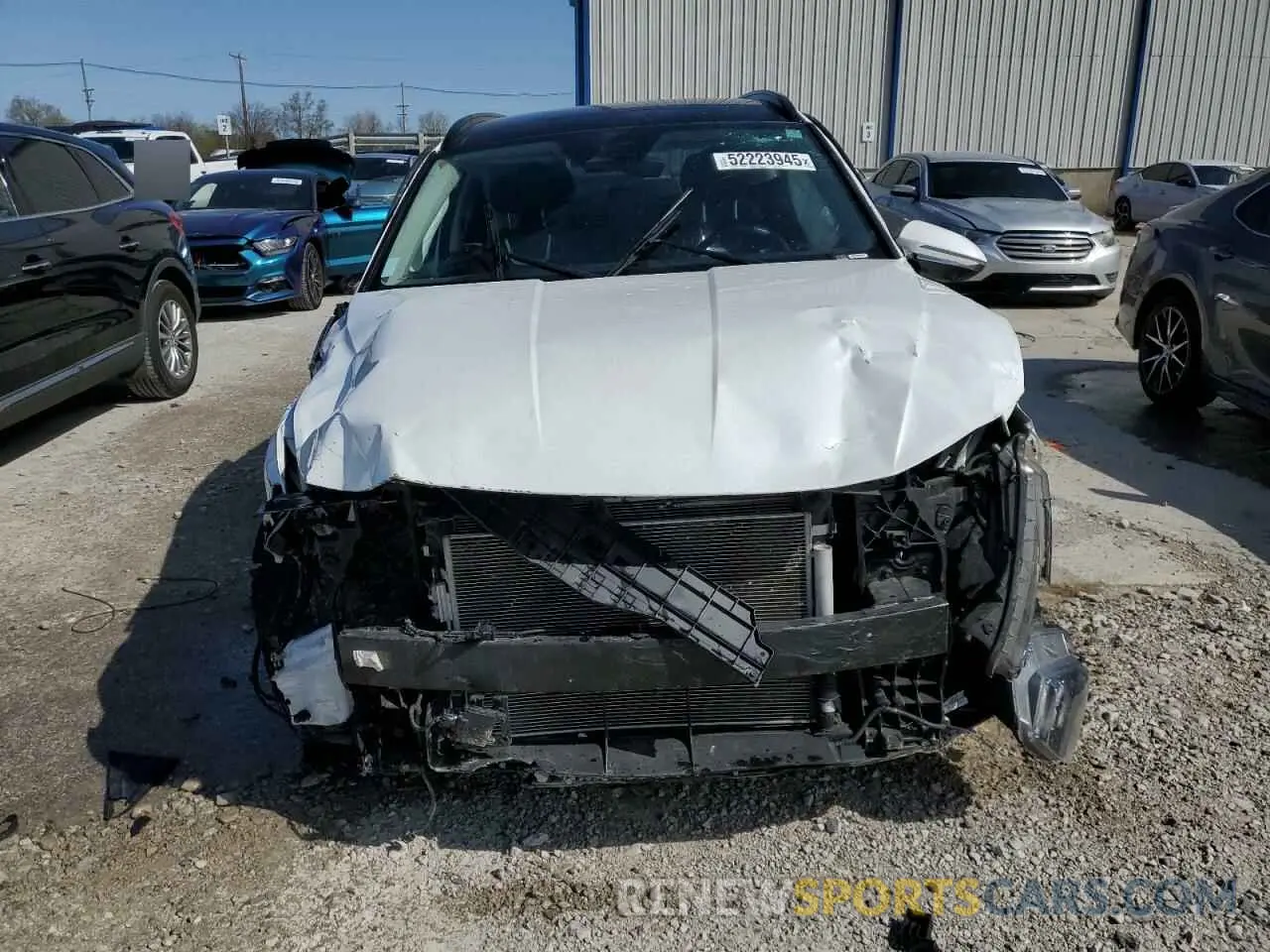 5 fotografías del automóvil dañado 5NMJE3AE5NH110308 HYUNDAI TUCSON 2022