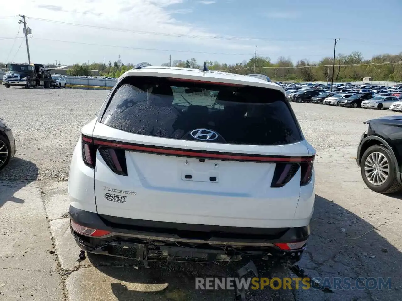 6 fotografías del automóvil dañado 5NMJE3AE5NH110308 HYUNDAI TUCSON 2022