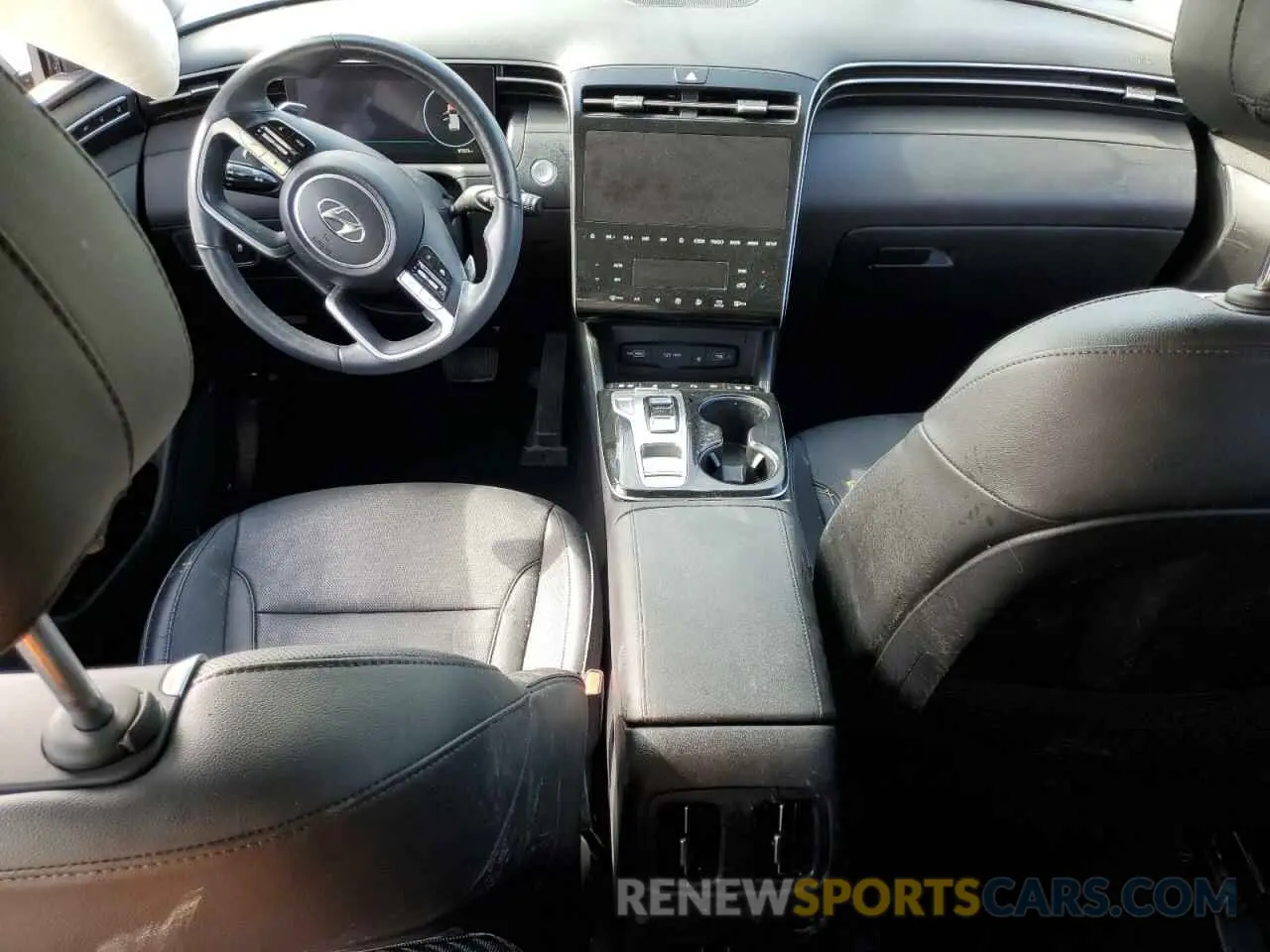 8 fotografías del automóvil dañado 5NMJE3AE5NH110308 HYUNDAI TUCSON 2022