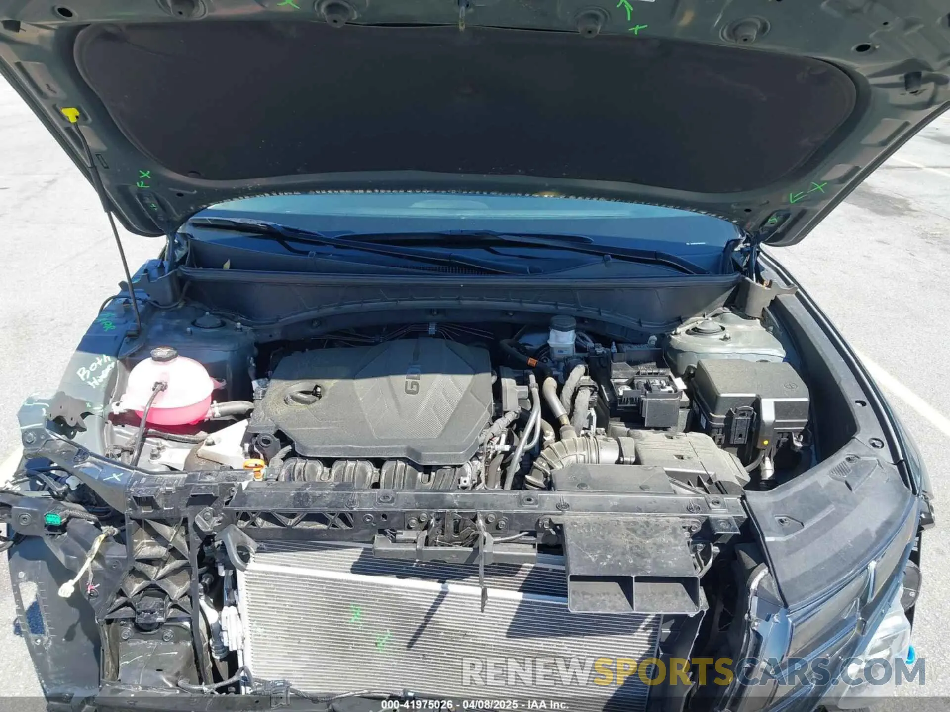 10 fotografías del automóvil dañado 5NMJE3AE5NH140442 HYUNDAI TUCSON 2022