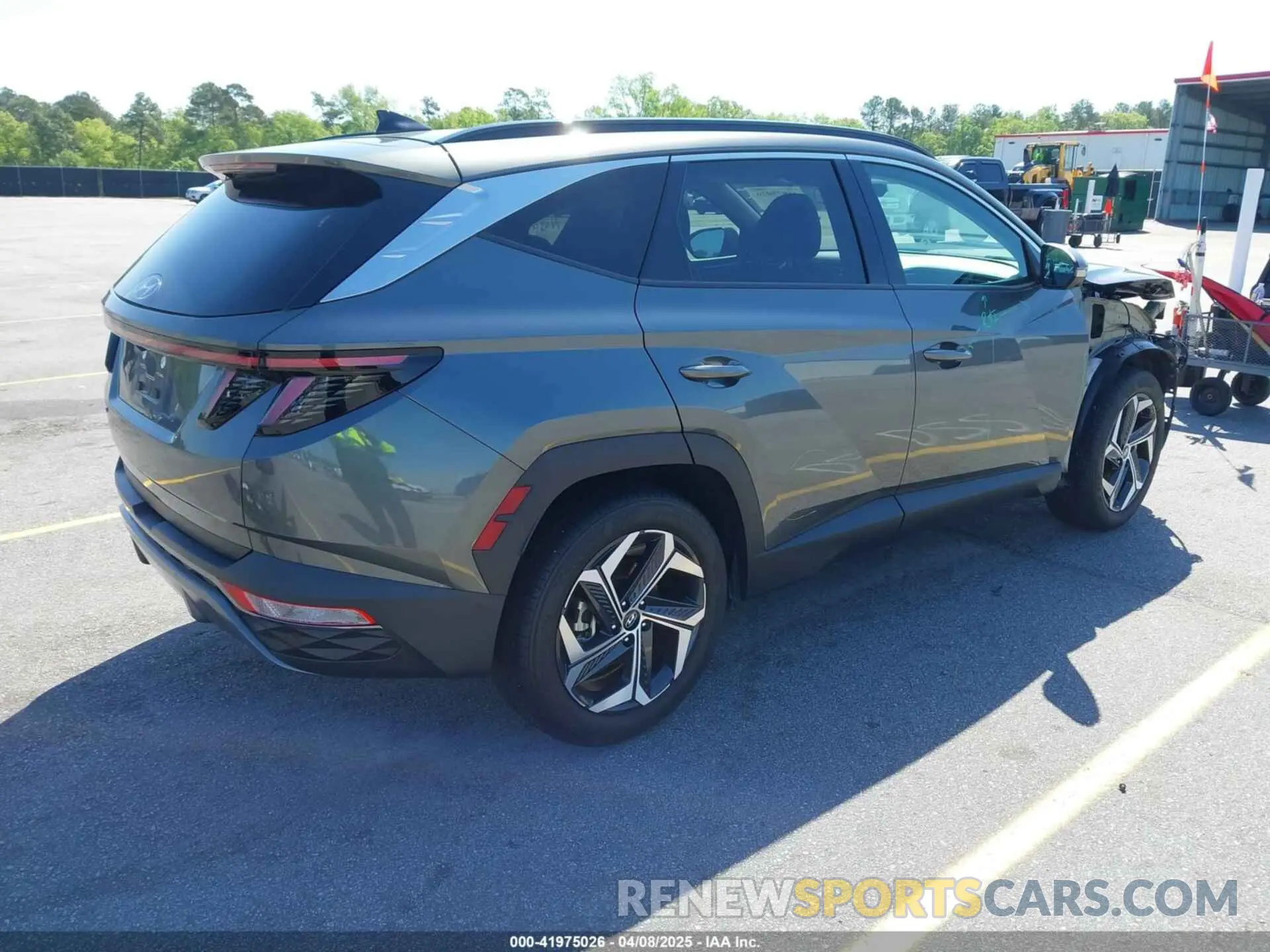 4 fotografías del automóvil dañado 5NMJE3AE5NH140442 HYUNDAI TUCSON 2022