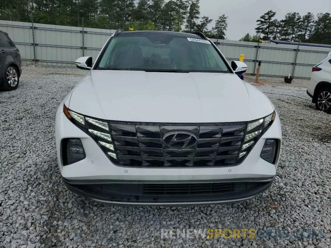 5 fotografías del automóvil dañado 5NMJE3AE7NH013577 HYUNDAI TUCSON 2022