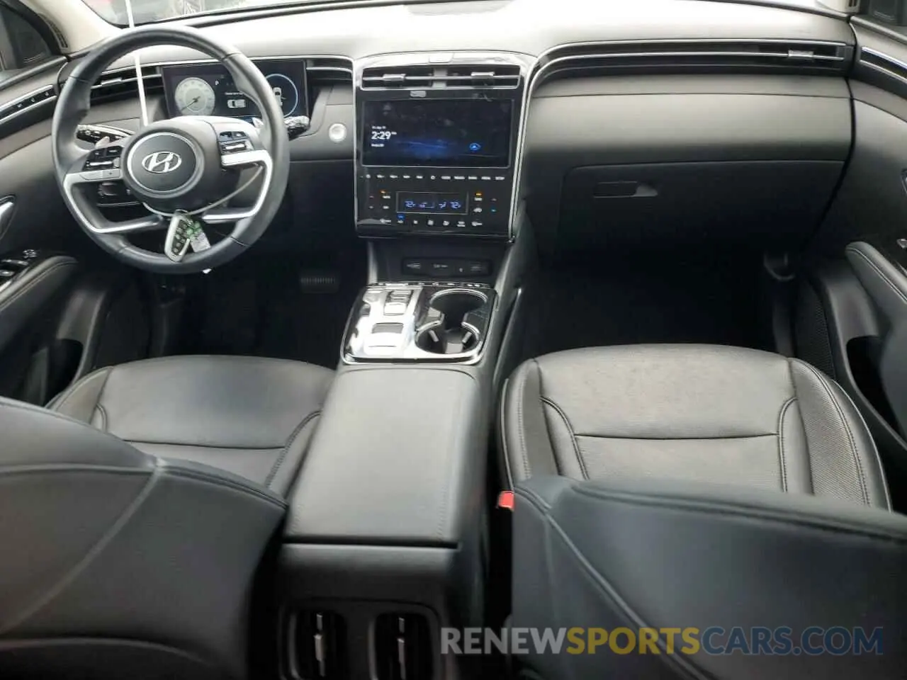 8 fotografías del automóvil dañado 5NMJE3AE7NH013577 HYUNDAI TUCSON 2022