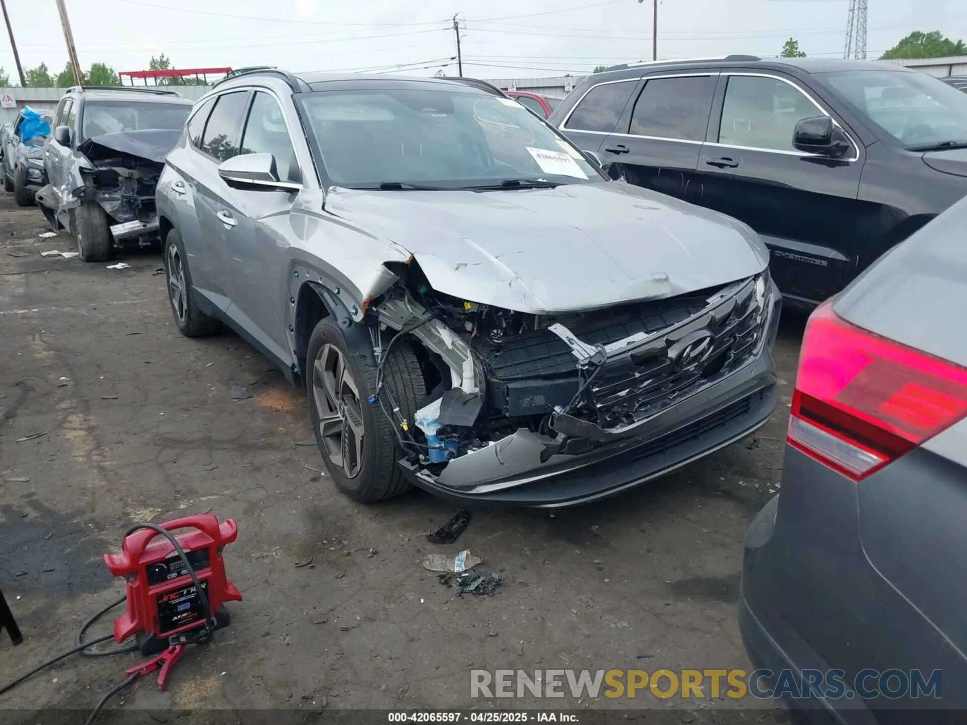1 fotografías del automóvil dañado 5NMJE3AE8NH056955 HYUNDAI TUCSON 2022