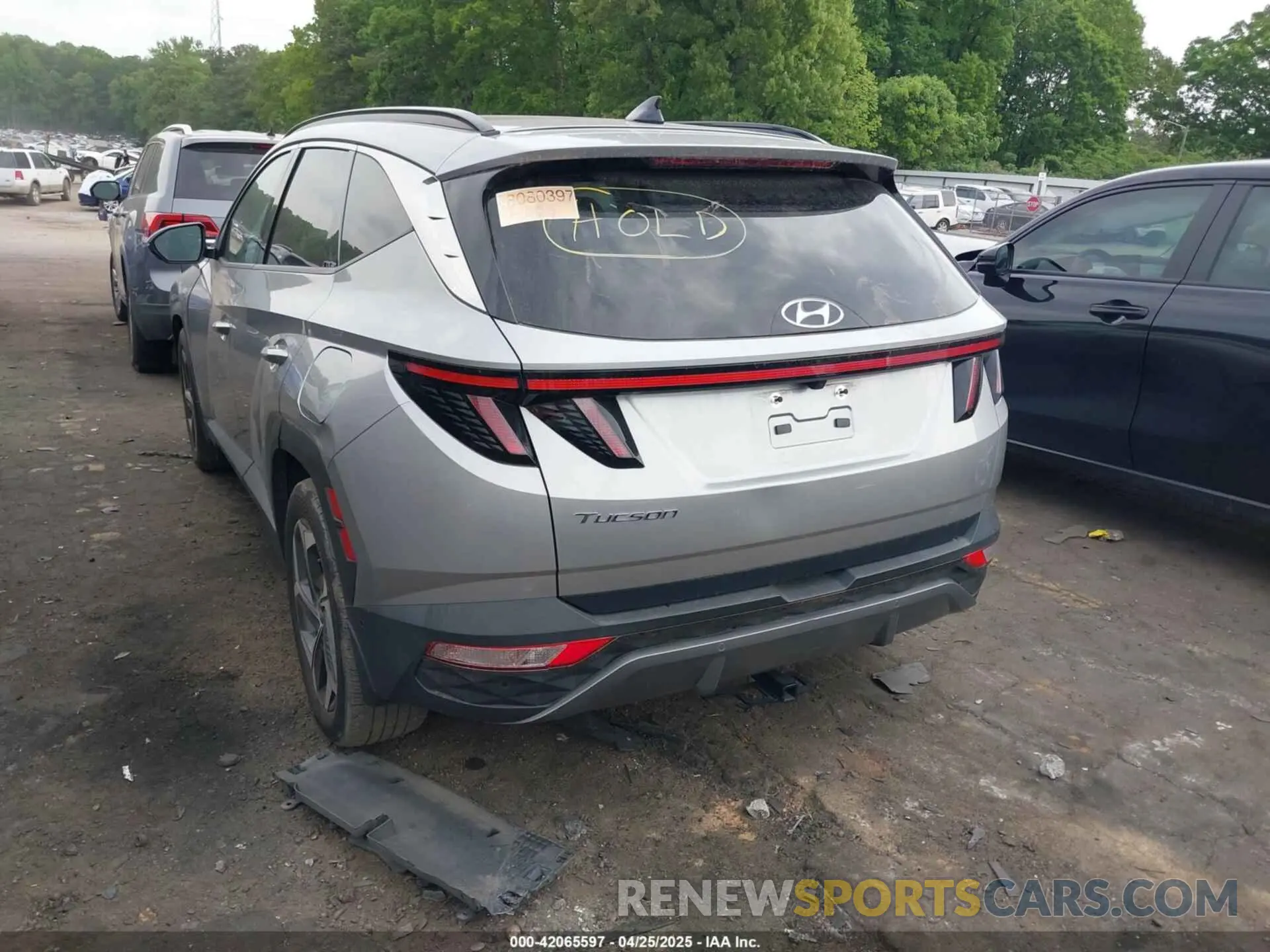 3 fotografías del automóvil dañado 5NMJE3AE8NH056955 HYUNDAI TUCSON 2022