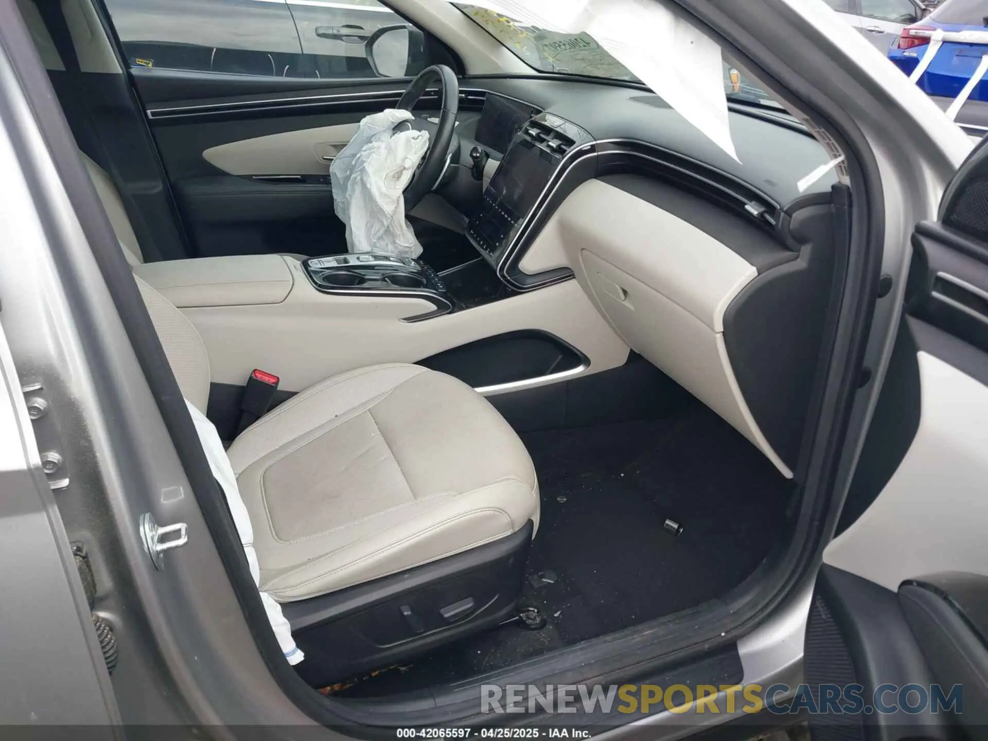 5 fotografías del automóvil dañado 5NMJE3AE8NH056955 HYUNDAI TUCSON 2022