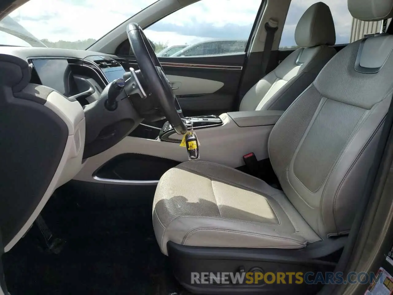 7 fotografías del automóvil dañado 5NMJE3AE8NH141245 HYUNDAI TUCSON 2022