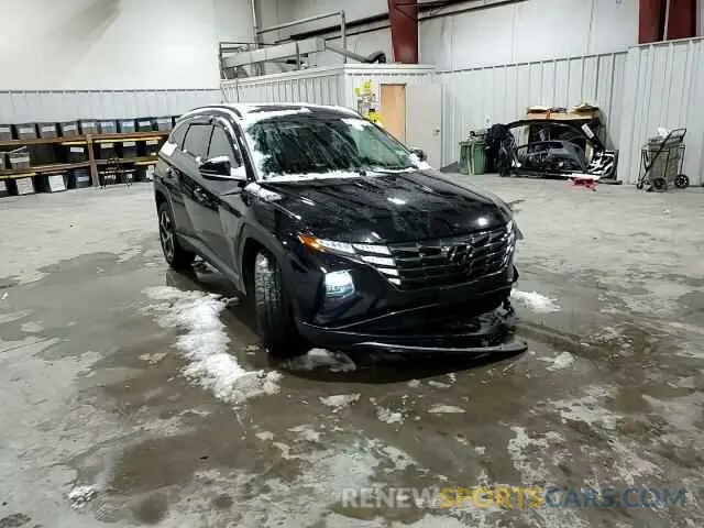 11 fotografías del automóvil dañado 5NMJECAE0NH079744 HYUNDAI TUCSON 2022