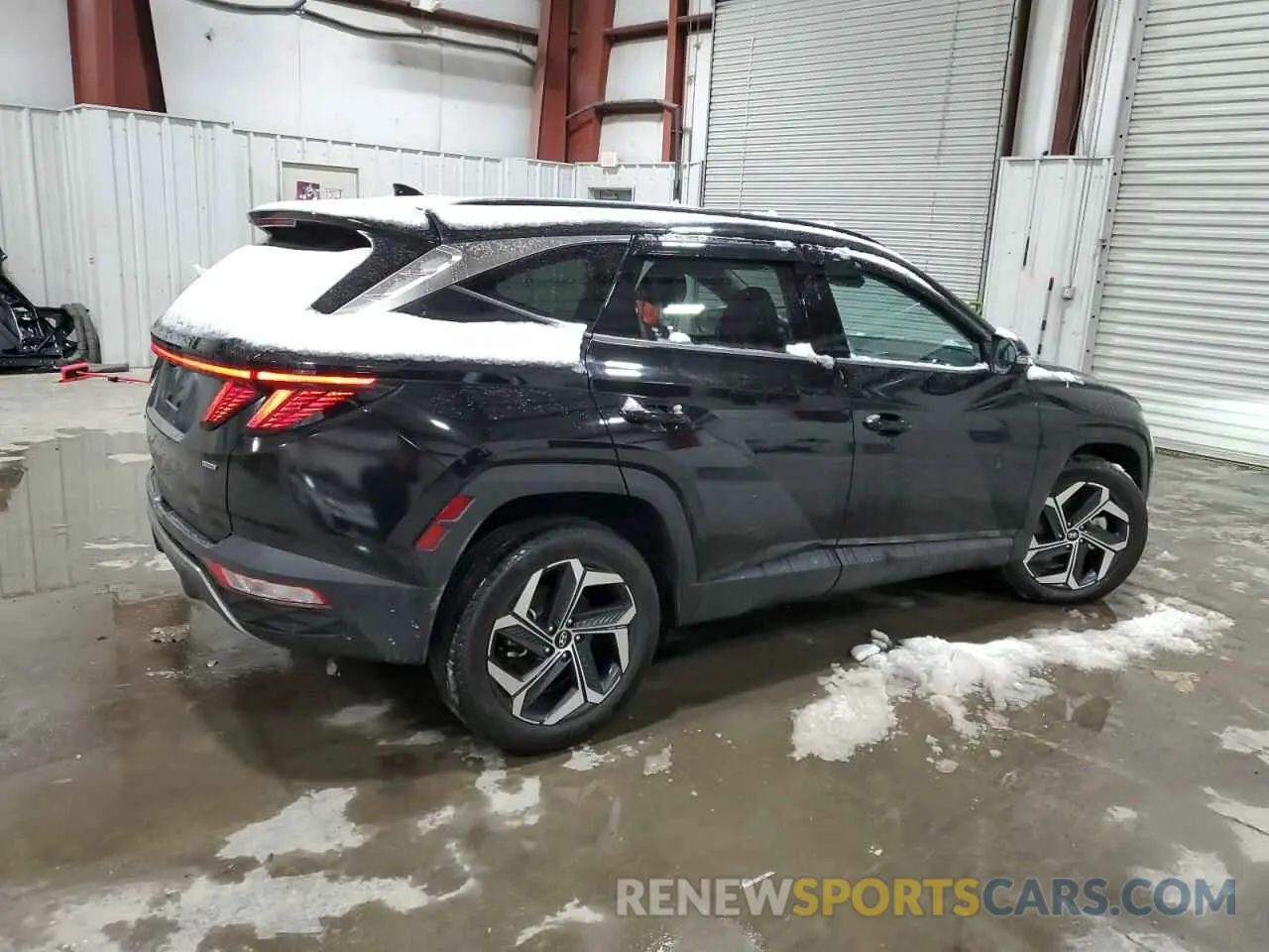 3 fotografías del automóvil dañado 5NMJECAE0NH079744 HYUNDAI TUCSON 2022