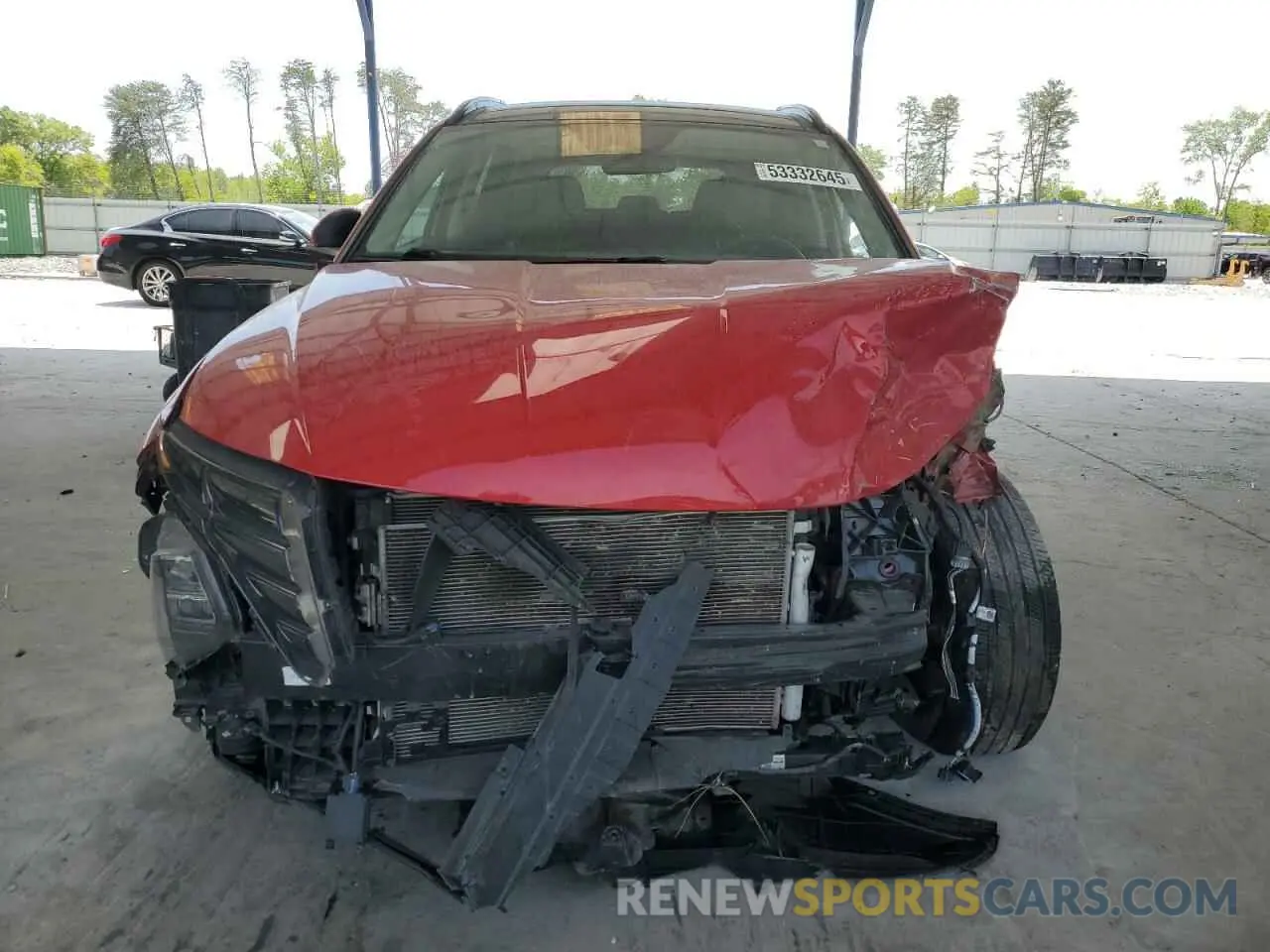 5 fotografías del automóvil dañado 5NMJECAE0NH150165 HYUNDAI TUCSON 2022