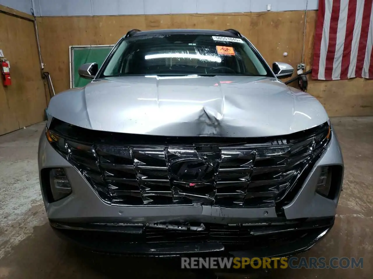 5 fotografías del automóvil dañado 5NMJECAE1NH101704 HYUNDAI TUCSON 2022