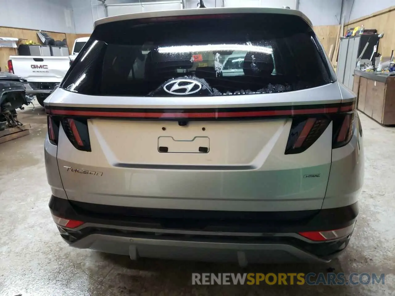 6 fotografías del automóvil dañado 5NMJECAE1NH101704 HYUNDAI TUCSON 2022