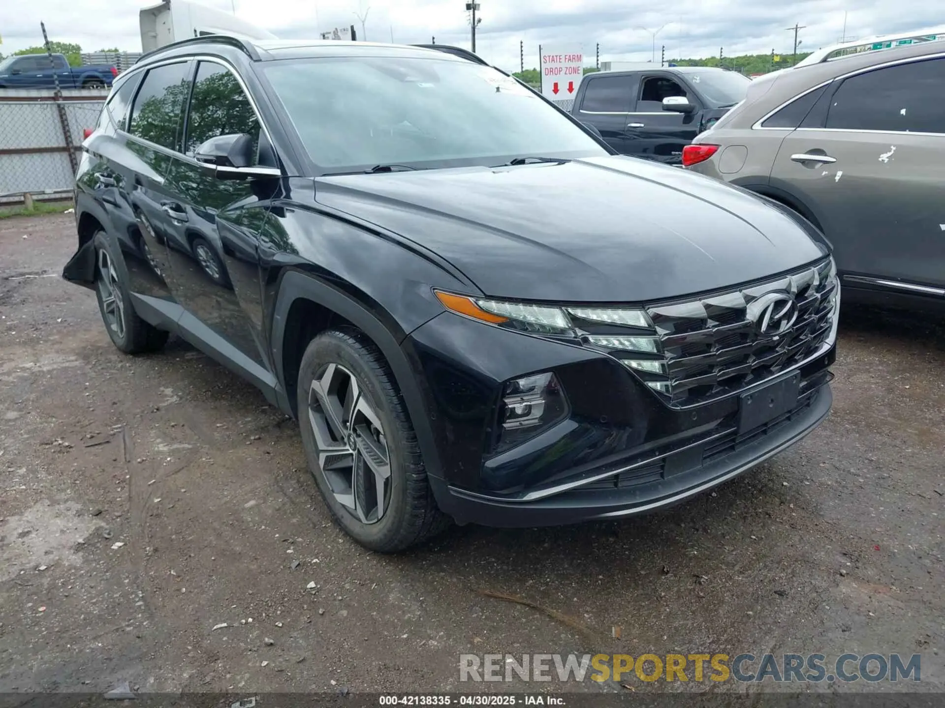 1 fotografías del automóvil dañado 5NMJECAE2NH000848 HYUNDAI TUCSON 2022