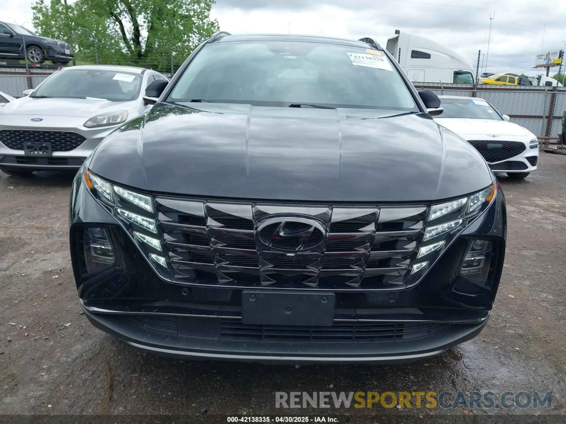 12 fotografías del automóvil dañado 5NMJECAE2NH000848 HYUNDAI TUCSON 2022