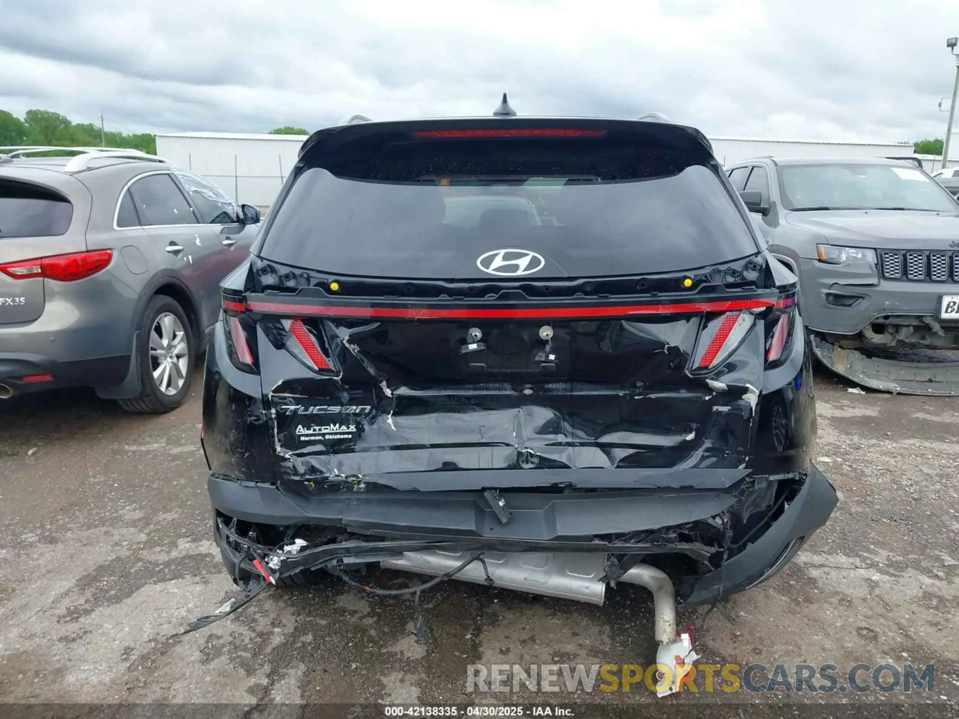 16 fotografías del automóvil dañado 5NMJECAE2NH000848 HYUNDAI TUCSON 2022