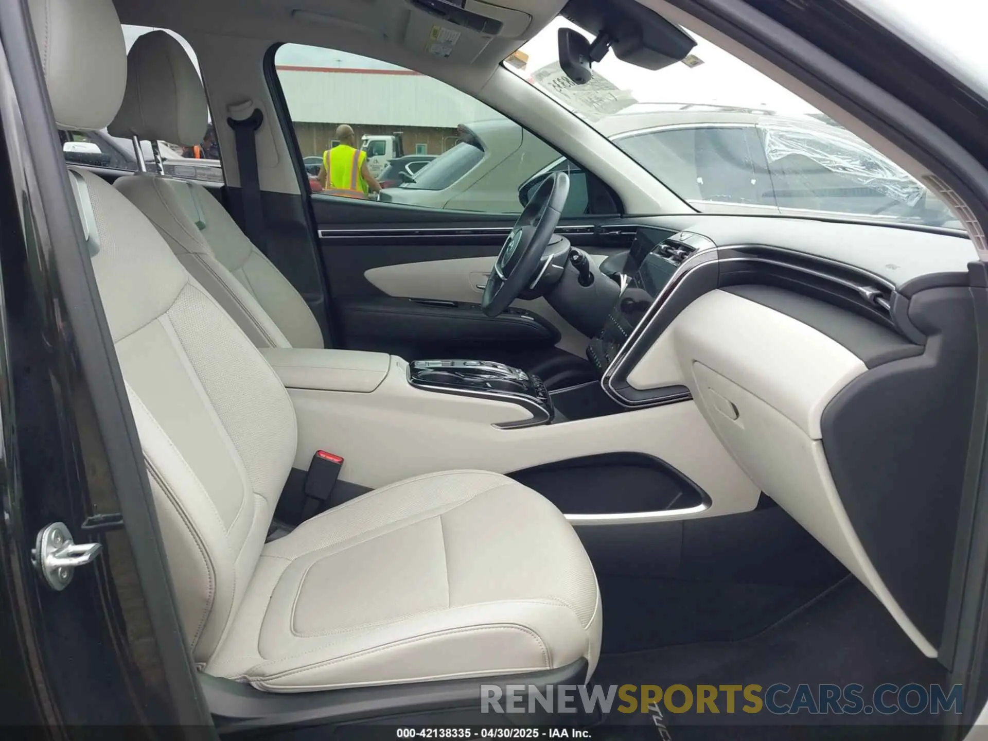 5 fotografías del automóvil dañado 5NMJECAE2NH000848 HYUNDAI TUCSON 2022