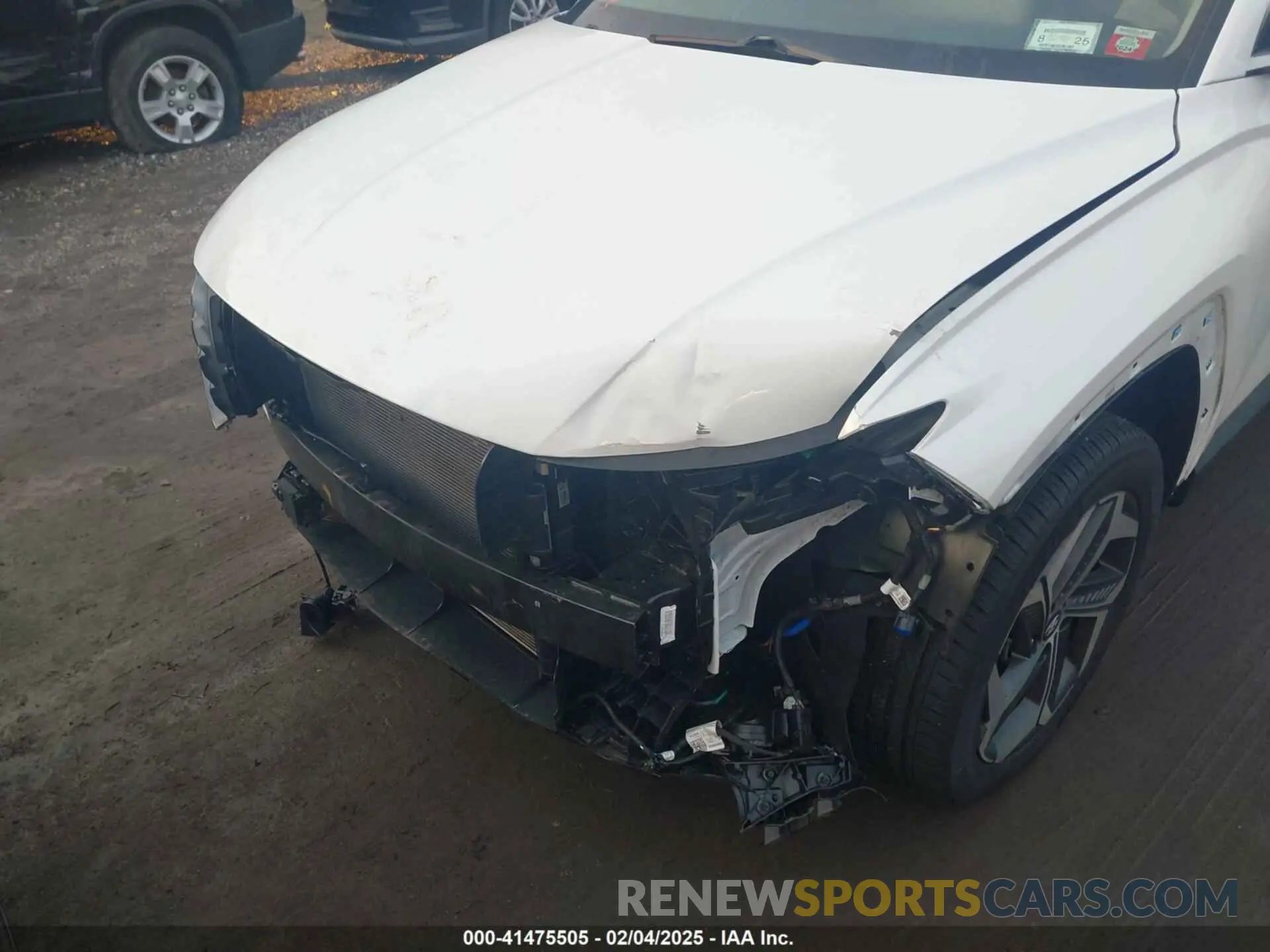 6 fotografías del automóvil dañado 5NMJECAE2NH024163 HYUNDAI TUCSON 2022