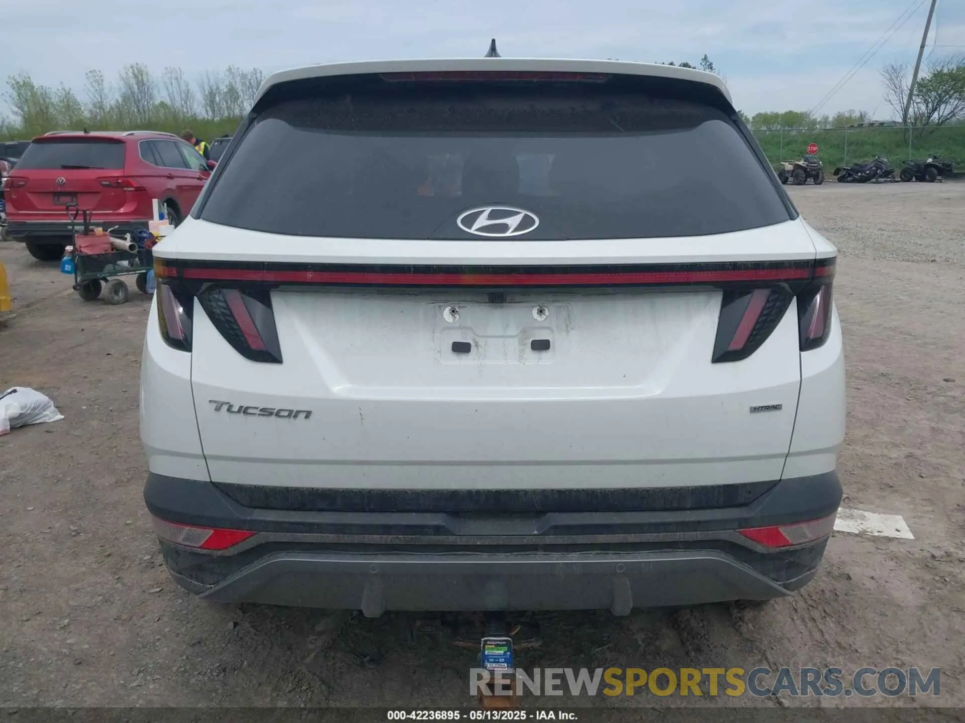 17 fotografías del automóvil dañado 5NMJECAE2NH103526 HYUNDAI TUCSON 2022