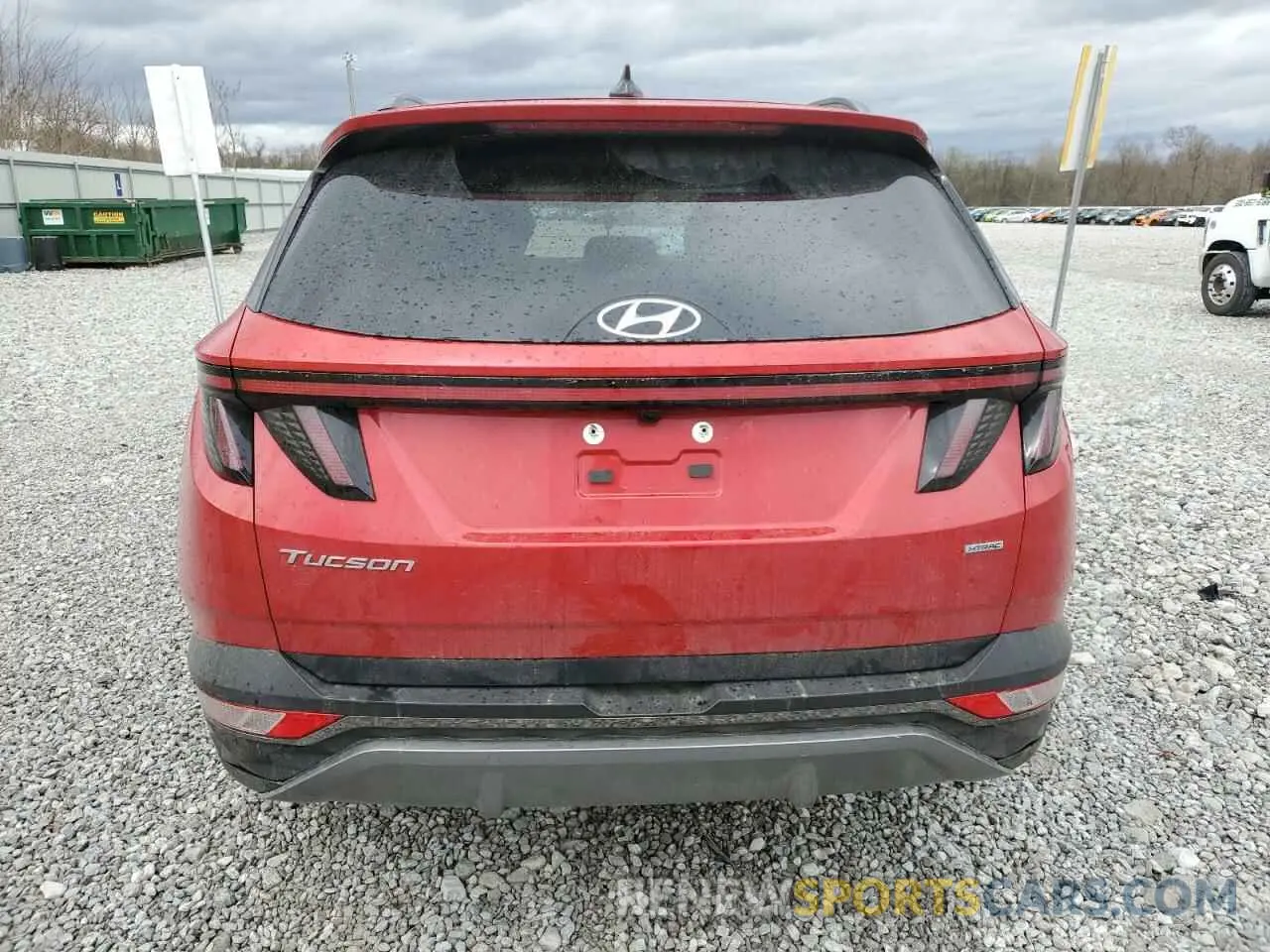 6 fotografías del automóvil dañado 5NMJECAE3NH073047 HYUNDAI TUCSON 2022