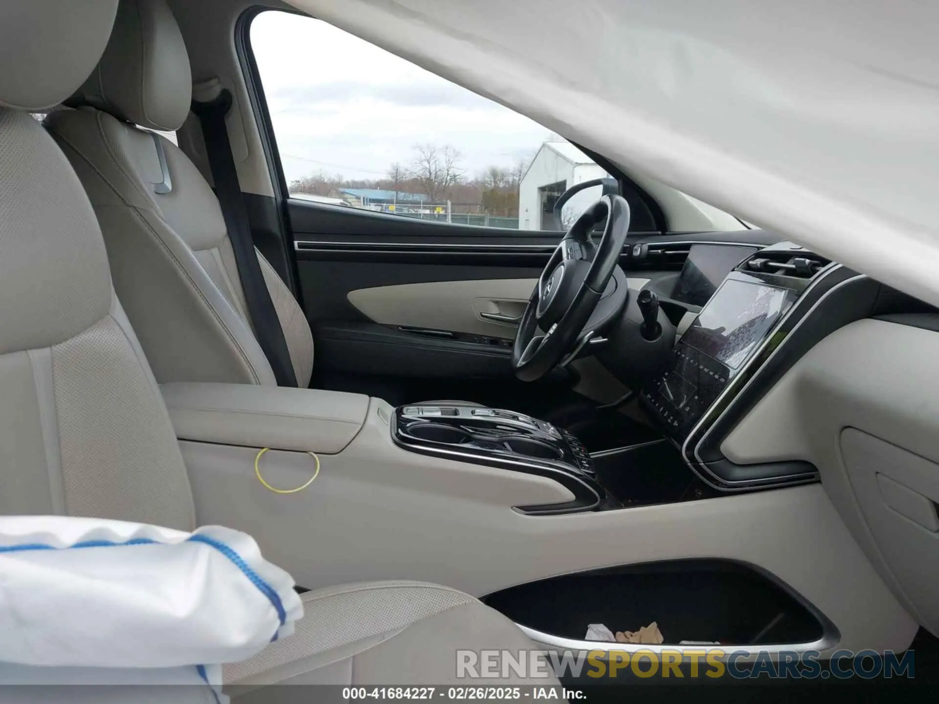 5 fotografías del automóvil dañado 5NMJECAE3NH105480 HYUNDAI TUCSON 2022