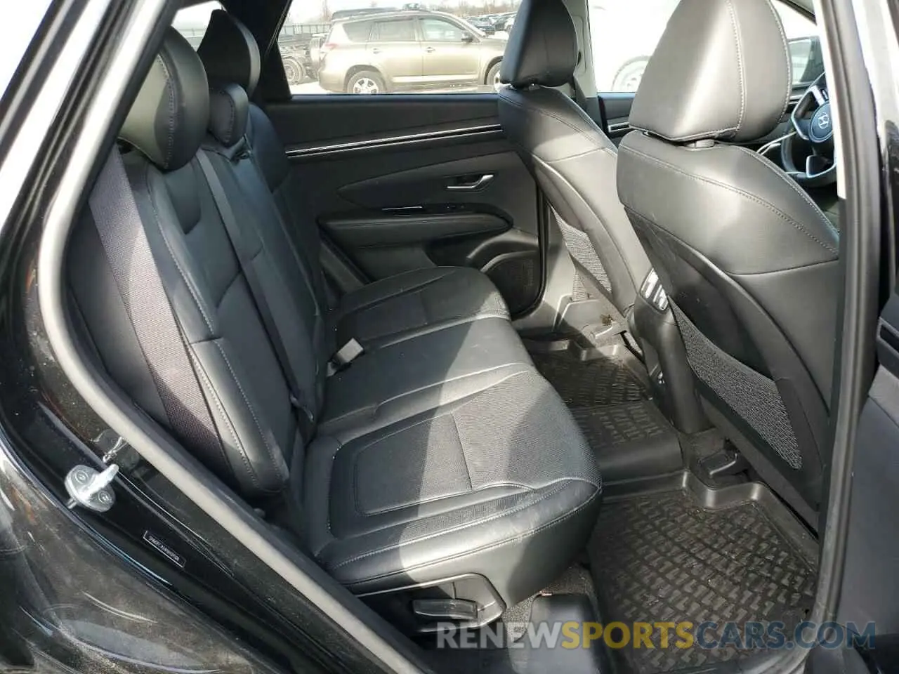 11 fotografías del automóvil dañado 5NMJECAE4NH139508 HYUNDAI TUCSON 2022