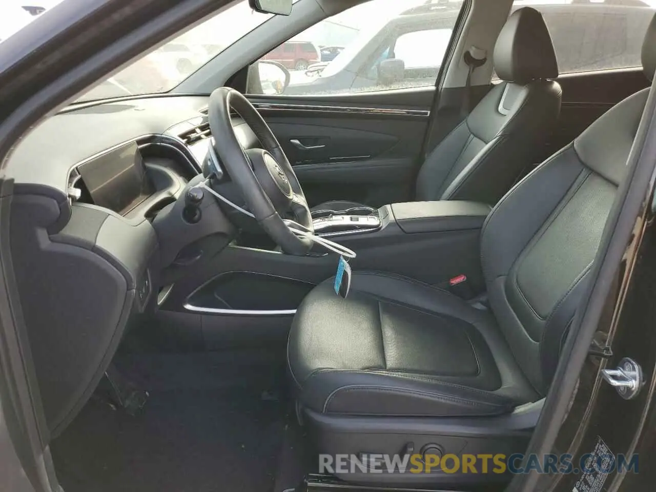 7 fotografías del automóvil dañado 5NMJECAE4NH139508 HYUNDAI TUCSON 2022