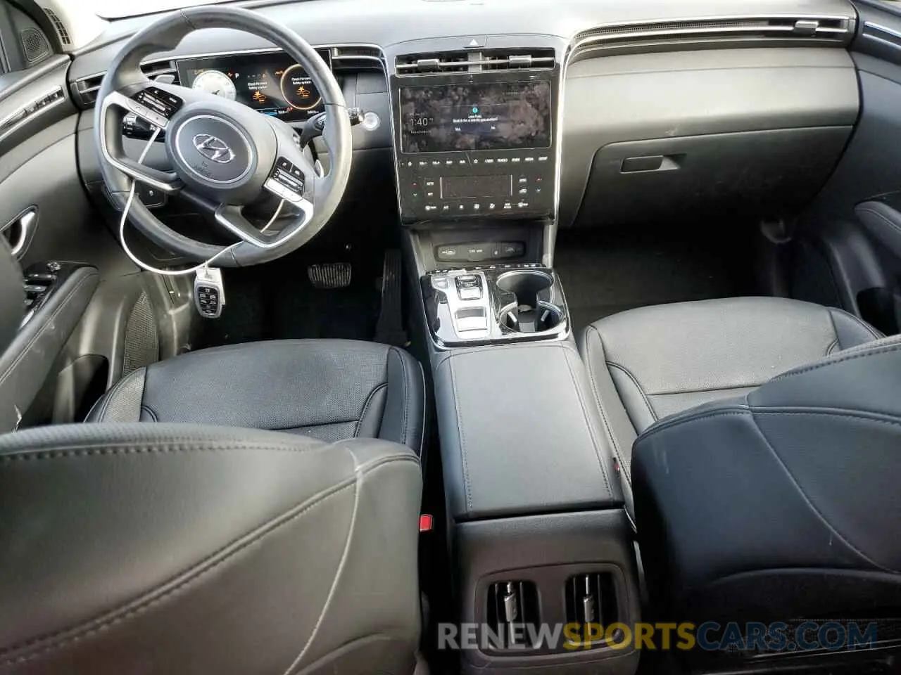 8 fotografías del automóvil dañado 5NMJECAE4NH139508 HYUNDAI TUCSON 2022