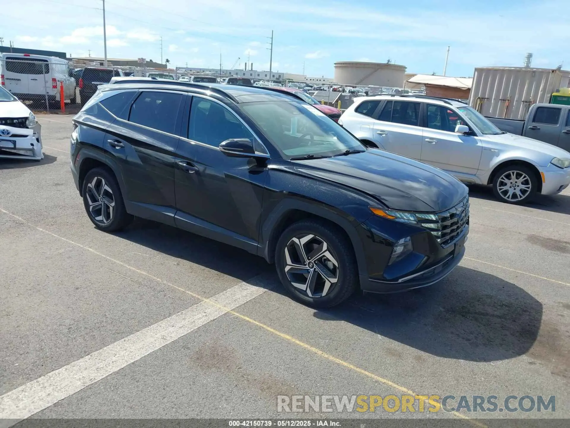 1 fotografías del automóvil dañado 5NMJECAE6NH051334 HYUNDAI TUCSON 2022