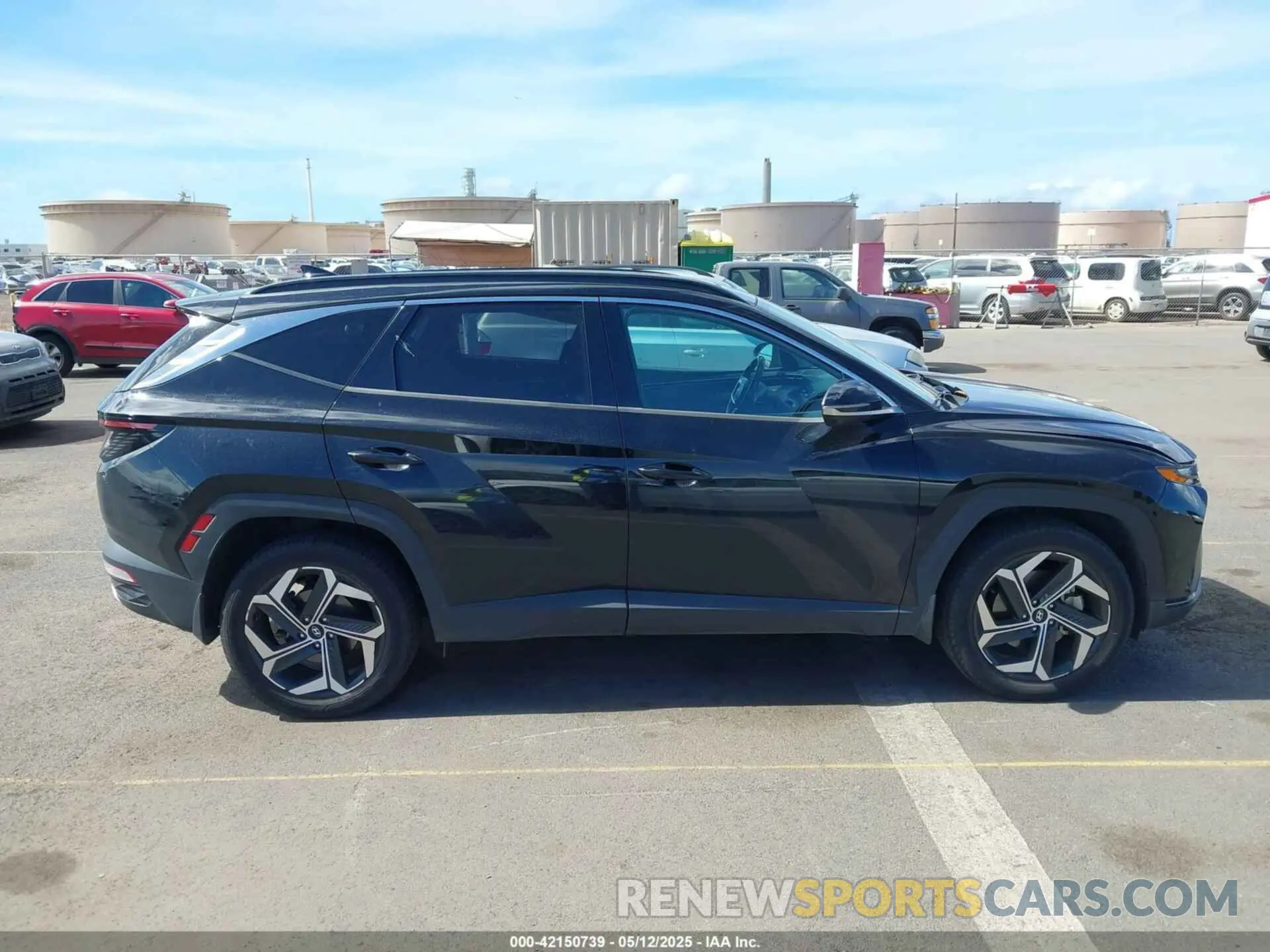 13 fotografías del automóvil dañado 5NMJECAE6NH051334 HYUNDAI TUCSON 2022