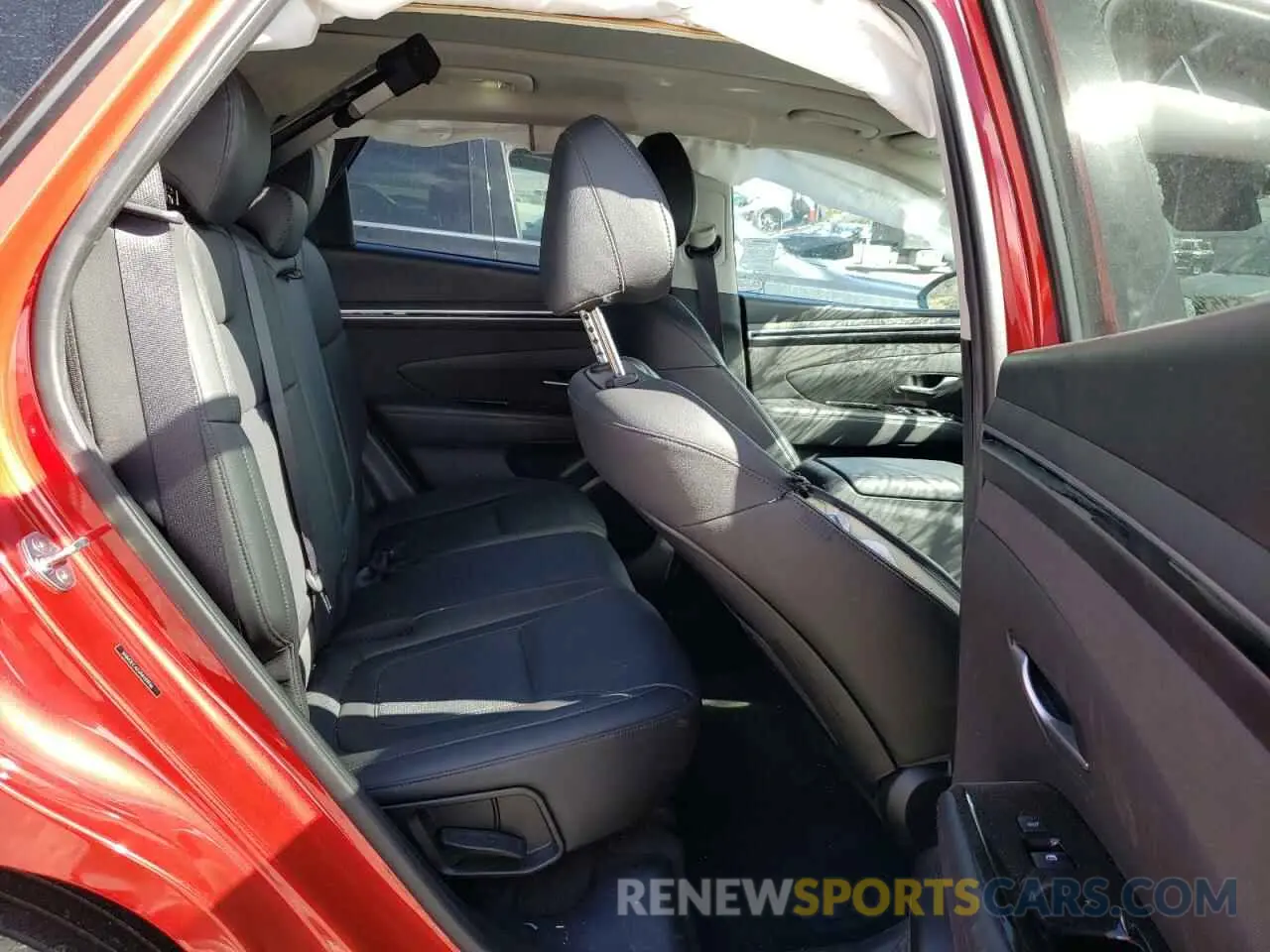 11 fotografías del automóvil dañado 5NMJECAE6NH111936 HYUNDAI TUCSON 2022