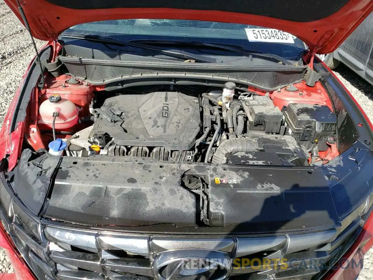 12 fotografías del automóvil dañado 5NMJECAE6NH111936 HYUNDAI TUCSON 2022